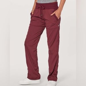 Lululemon studio pants, size 6 burnt orange